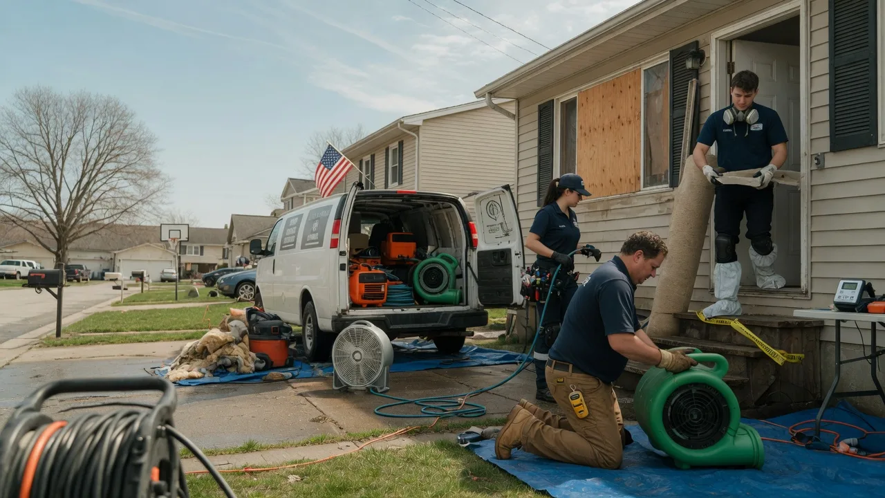 Water Damage Restoration in Hollister, OK near me